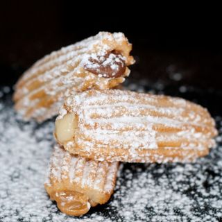 Churro Relleno de Pistacho