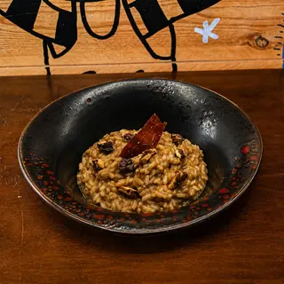 Risotto Al Tartufo De Rabo De Toro Y Funghi