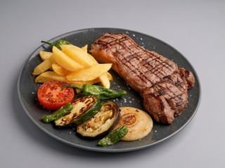 Solomillo Con Salsa A La Pimienta 