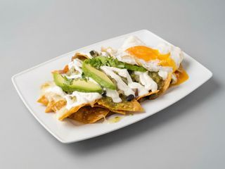 Chilaquiles de Huevo (vegetal)