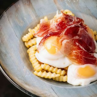 OUS TRENCATS AMB PALETA IBÈRICA