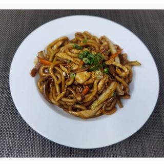 Yakiudon con Verduras