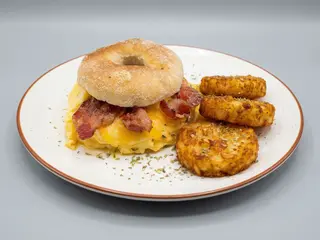 Bagel Bacon And Cheese