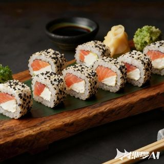 Rolls Clásico Salmón y Philadelphia