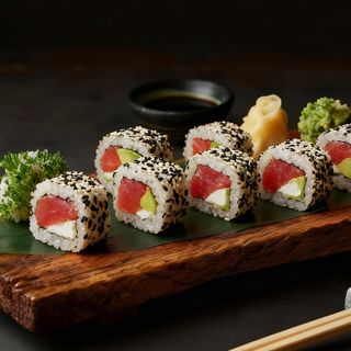 Rolls Clásico Atún Rojo, Philadelphia y Aguacate