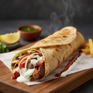 Durum solo carne y queso