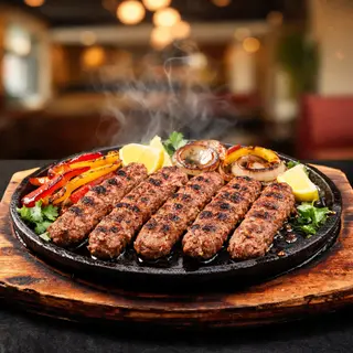 Seekh Kebab (Rollo de Carne Picada)