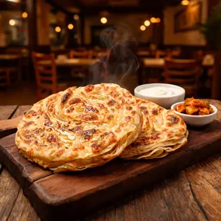 Paratha (Pan Tradicional de Punjab)