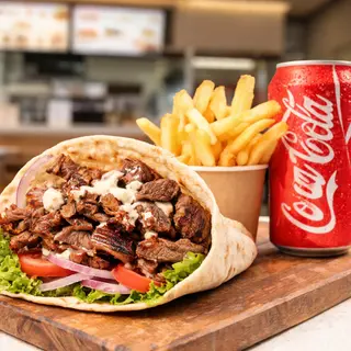 Menú Kebab de Ternera