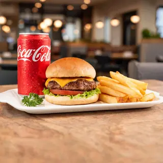 Menú Infantil de Hamburguesa