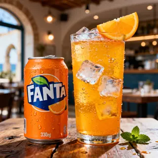 Fanta Naranja lata 330ml.