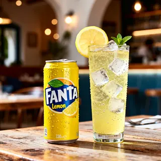 Fanta Limón lata 330ml.