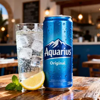 Aquarius Limón lata 330ml.