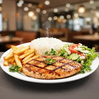 Plato combinado de Filete de Pollo