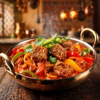 Curry de Cordero Jalfrezi
