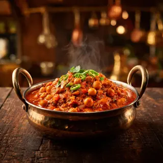 Curry de Chana Masala (Garbanzos con Especies)