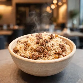 Arroz con Carne Picada