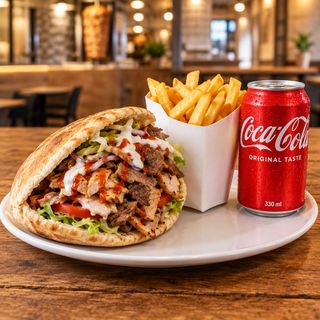 Menú Kebab Mixto
