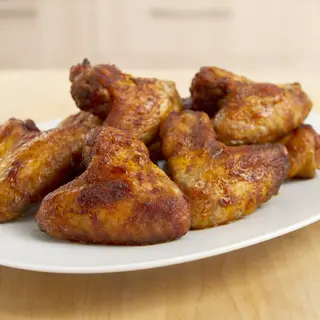 Alitas De Pollo 6uds. Y Arroz