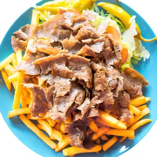 Patata con carne ternera