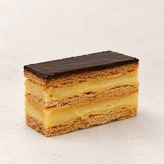Milhojas de crema