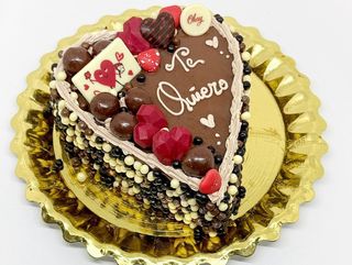 Tarta San Valentin - Muerte por chocolate