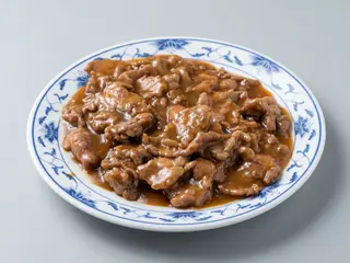 46B. Ternera Salteada Con Maíz