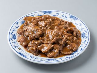46B. Ternera Salteada Con Maíz