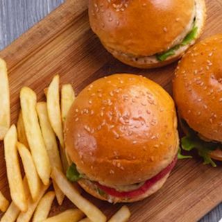 Mini Burguer & papas