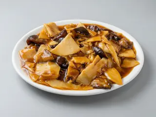 38. Bambú Y Setas Salteadas
