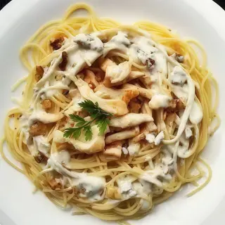 Espagueti Roquefort