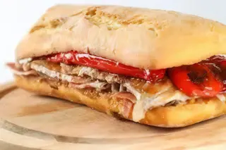 Bocadillo De Filete De Cerdo