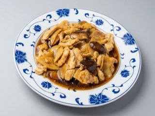 #78. Pollo Con Bambú Y Setas Chinas