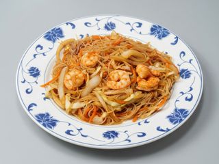 #36. Fideo Chino Frito Con Gambas