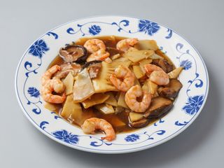 #51. Gambas Con Setas Y Bambú