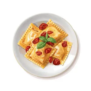 Ravioli alla Ricota e Pomodori Secchi (NEW)