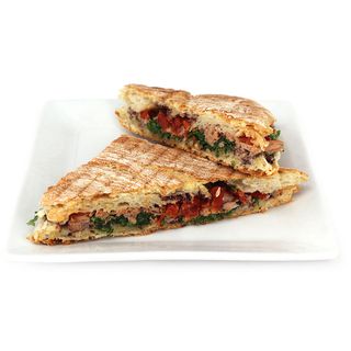 Planchado de atún y tomate