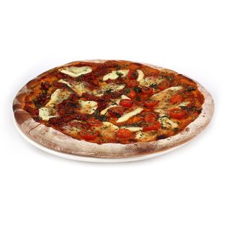 Pizza búfala y tomate