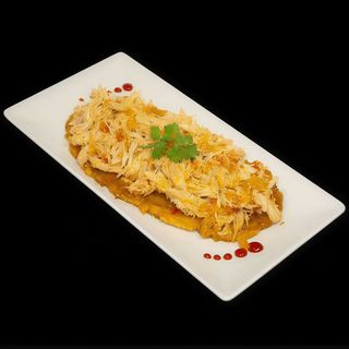 Patacón con Pollo