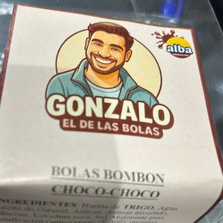 BOLAS D GONZALO SABOR BOMBON CHOCO CHOCO
