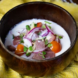 Kinilaw na tambakol sa gata