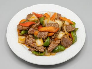 Ternera con salsa picante