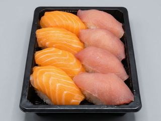 4 sushi salmón , 4 sushi Atún