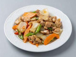 Pollo con curry