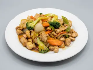 Pollo con verduras