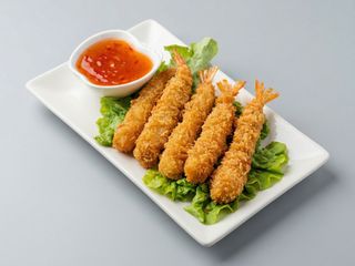 Ebi tempura 5 piezas