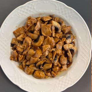 Cerdo champiñón