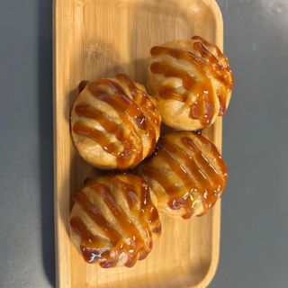 Bollo relleno con carne tempura 4ud
