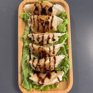 Gyoza de gambas a la plancha 6ud