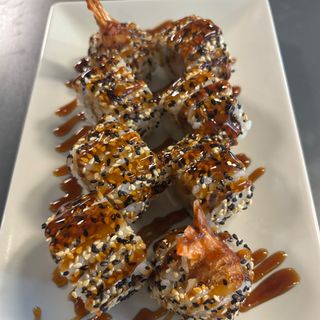 Dragón teriyaki roll